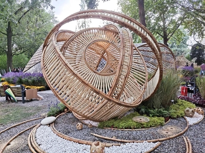 2019北林國際花園建造節(jié)一等獎作品--“風(fēng)巢 The Wind Nest”景觀裝置設(shè)計 | 天津大學(xué)學(xué)生團(tuán)隊